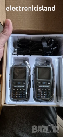 Комплект 2 броя радиостанции уоки токи BAOFENG UV-5R Mini, снимка 10 - Други - 53053408