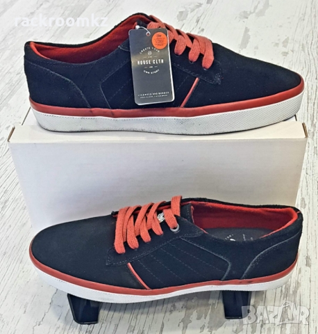 Мъжки кецове от естествена кожа с равна подметка, снимка 1