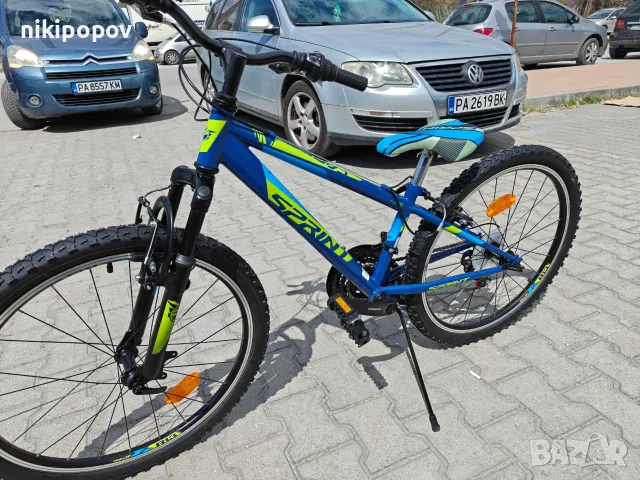 Промо велосипед 24" Sprint CASPER син, снимка 7 - Велосипеди - 56069923