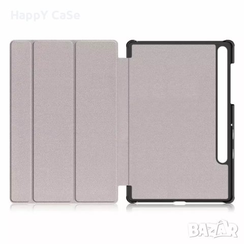 Samsung Galaxy Tab S10 FE+ S10 FE S10+ S9 FE S9 FE+ S9 S9+ / Кожен калъф смарт кейс за таблет, снимка 5 - Таблети - 41736379