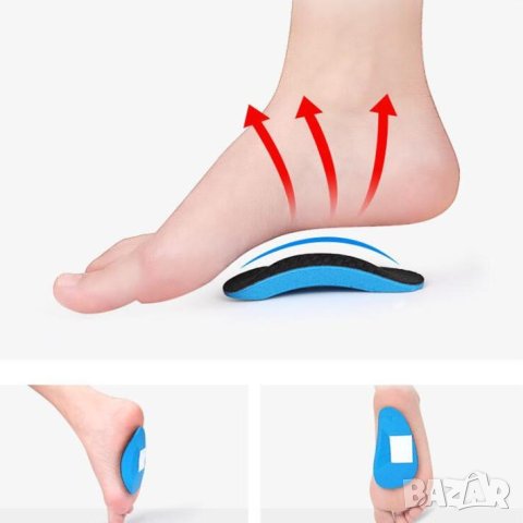 Лепещи Възглавнички Ортопедични Подложки Стелки за Плоскостъпие Дюстабан Плоско Стъпало Паднал Свод, снимка 7 - Ортопедични стелки - 41372990