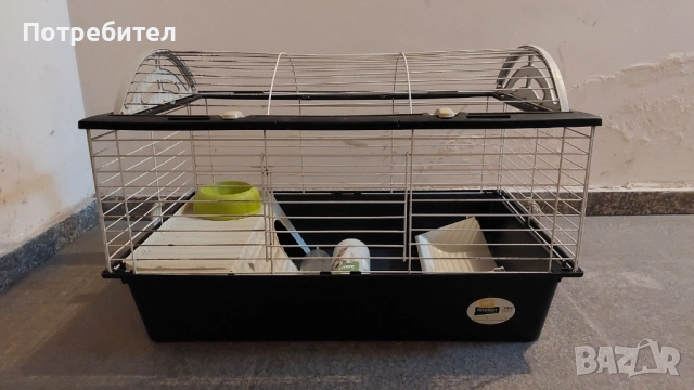 Клетка за мини зайче или морско свинче Ferplast Casita 80, снимка 8 - За гризачи - 52118057