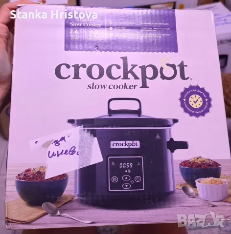 Уред за бавно готвене Ctockpot w,4L.