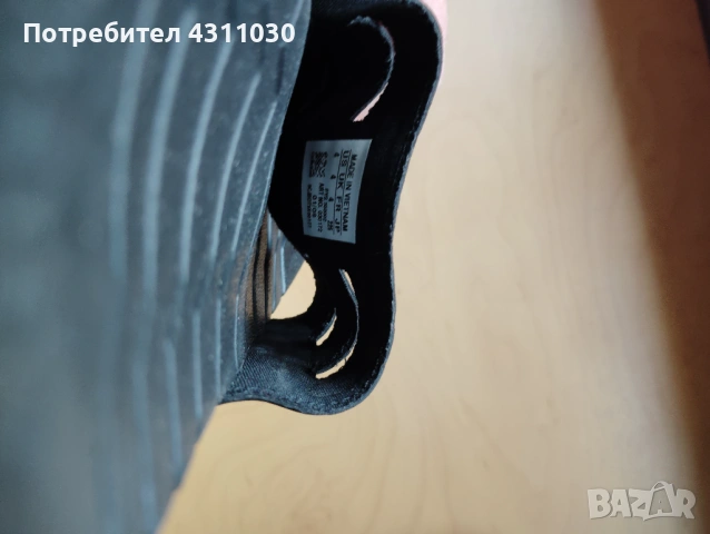Adidas чехли номер 35 като ново, черно и бяло, снимка 5 - Чехли - 53392202