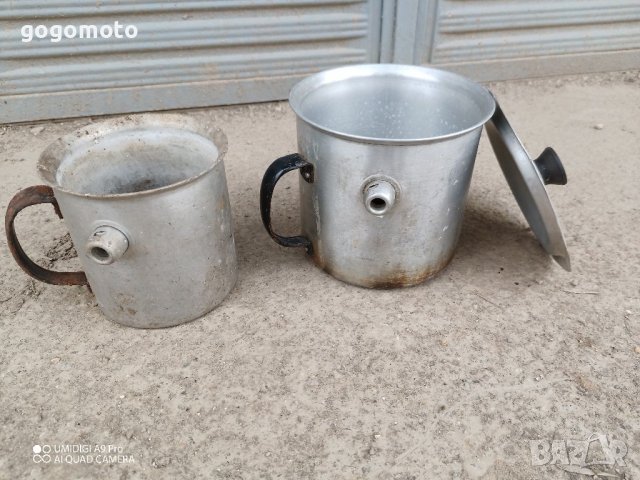 Стари млековари, парна баня, стават и за технически цели , снимка 1