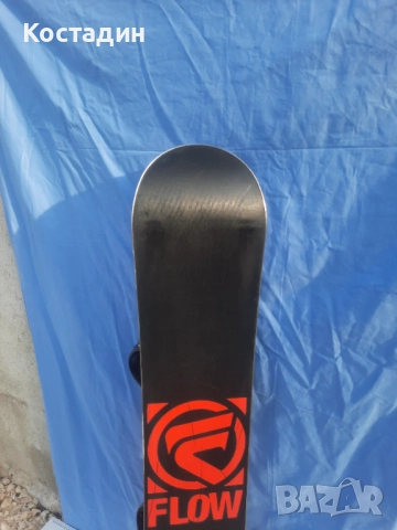 сноуборд   FLOW rhythm  140см. с автомати.  , снимка 8 - Зимни спортове - 52668095