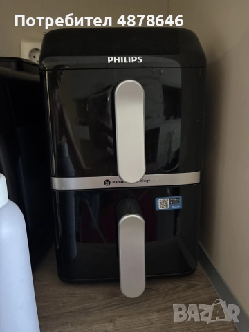 Уред за здравословно готвене с горещ въздух PHILIPS NA461/00 10.00 L, ТАЙМЕР