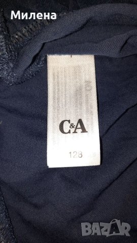 Детска блузка C&A 128 см., снимка 5 - Детски Блузи и туники - 40435492