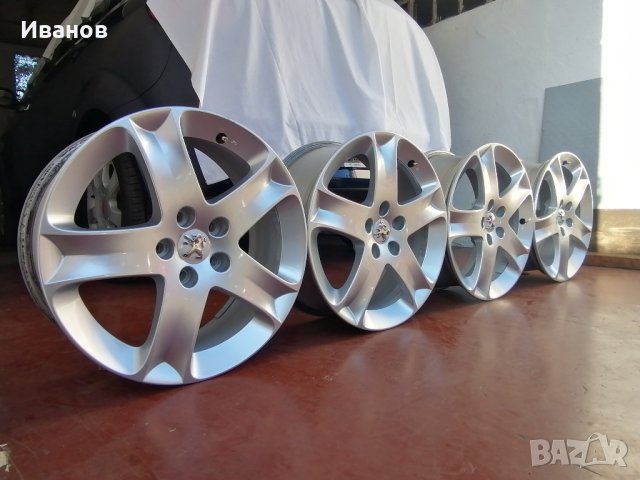 Джанти 17" 5х108 Peugeot , снимка 2 - Гуми и джанти - 44421759