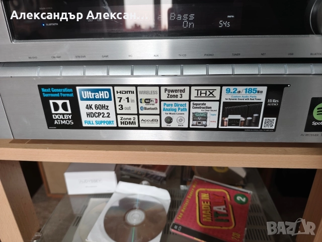 Onkyo TX-NR 1030, снимка 12 - Ресийвъри, усилватели, смесителни пултове - 52837206