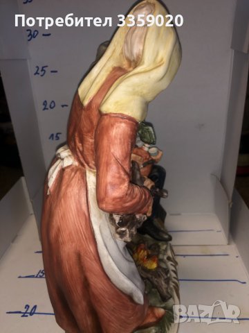 продавам старинна керамична фигура, снимка 6 - Колекции - 40187753