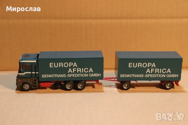 AMW 1:87 H0 RENAULT MAGNUM КАМИОН TIR МОДЕЛ ВЛЕКАЧ