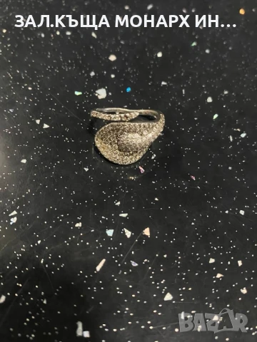 Сребърен пръстен , снимка 3 - Пръстени - 51185846