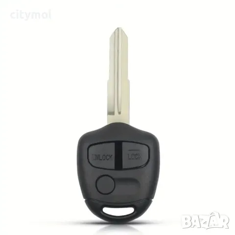 Кутийка за ключ с 3 бутона и острие за Mitsubishi Lancer Colt Evolution Grandis Outlander