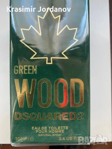 DSQUARED2 GREEN WOOD, снимка 1