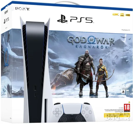 Sony Playstation 5 Disk Edition Ragnarok Edition, 2 джойстика , нова, снимка 9 - PlayStation конзоли - 47746155