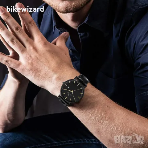 BUREI Vigor Rigger мъжки кварцов часовник със дата НОВ, снимка 3 - Мъжки - 50031202