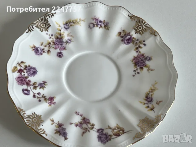 Елегантен порцеланов двоен сет за чай "SD Luxury" Bone China, снимка 11 - Антикварни и старинни предмети - 56097286
