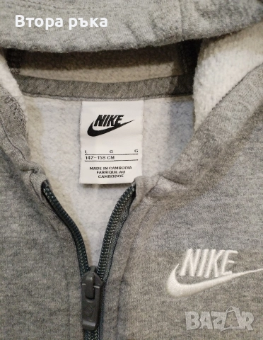 Nike fleece горнище За момчета оригинален , снимка 4 - Детски анцузи и суичери - 52631430