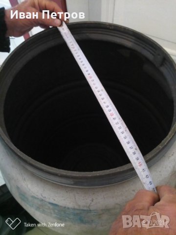 бидон  200л с винтов капак, снимка 3 - Други стоки за дома - 30314994