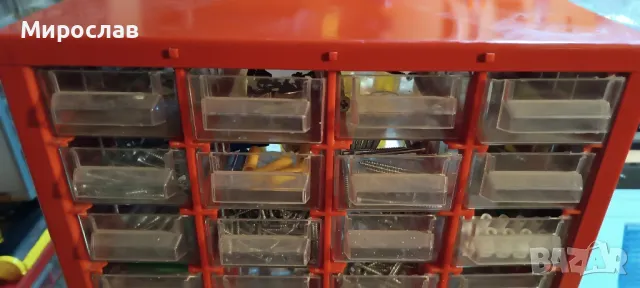 органайзер за дребни детайли с чекмеджета, снимка 2 - Други инструменти - 48077522