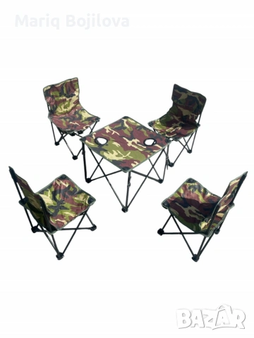 Рибарски комплект, маса със столове, снимка 9 - Къмпинг мебели - 53638438