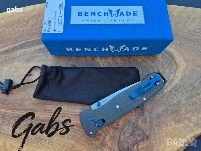 Сгъваем нож Benchmade BAILOUT 537-09, снимка 5 - Ножове - 56201661