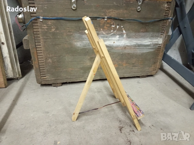 Статив за рисуване, дървен, височина 30 , 40 см, , снимка 4 - Други стоки за дома - 52805123