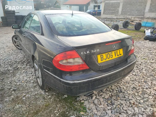 Мерцедес CLK W209 320 cdi 224 коня AMG На Части черна, снимка 3 - Автомобили и джипове - 48444676