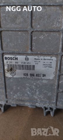 Компютър Двигател ECU BOSCH за VW, Volkswagen, 0 281 001 450/451, 028 906 021 BN, 028906021BN, снимка 2 - Части - 40272128