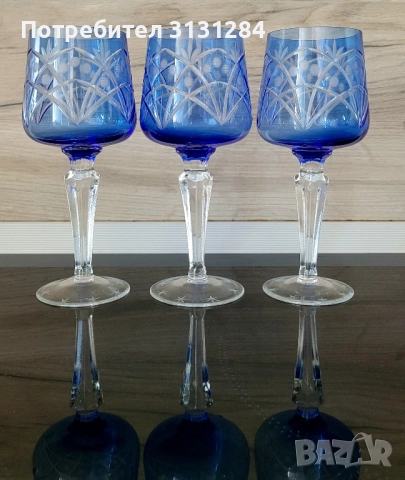 Nachtmann кристални цветни чаши Германия , снимка 2 - Антикварни и старинни предмети - 51719893