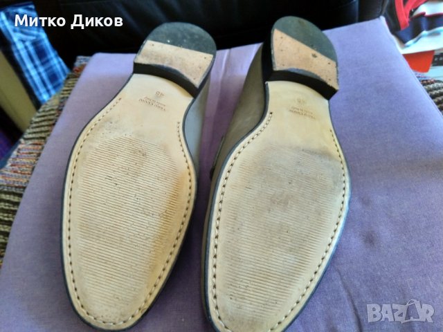 Vero Cuoio Poste маркови италиански обувки естествана кожа №45 стелка 29см, снимка 6 - Ежедневни обувки - 41773327