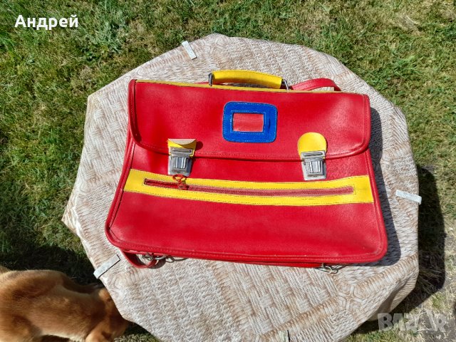 Стара ученическа чанта #15, снимка 2 - Други ценни предмети - 41710906
