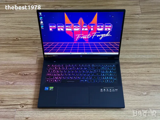 Acer Predator 18`Core i7-14650HX 32GB DDR5 1TB SSD RTX 4060 WQXGA 165Hz