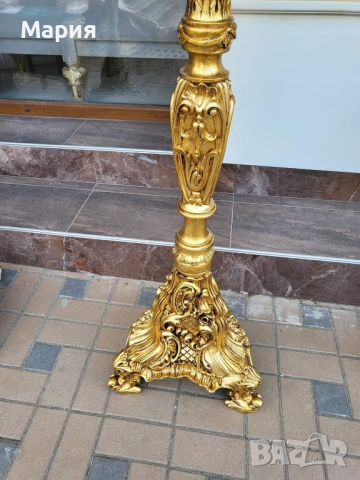 Италианска барокова закачалка 01100, снимка 2 - Закачалки - 44775925