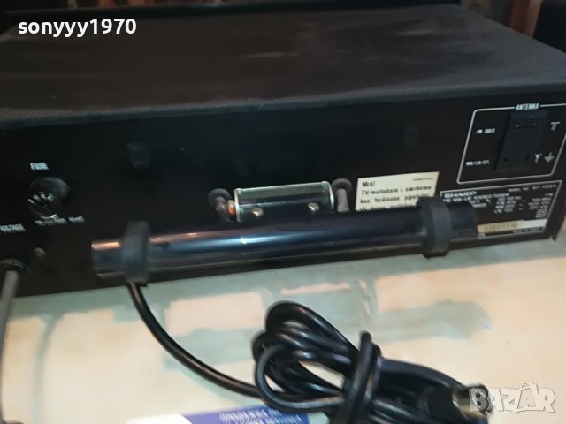 SHARP TUNER-MADE IN JAPAN 0504231027, снимка 10 - Ресийвъри, усилватели, смесителни пултове - 40260966