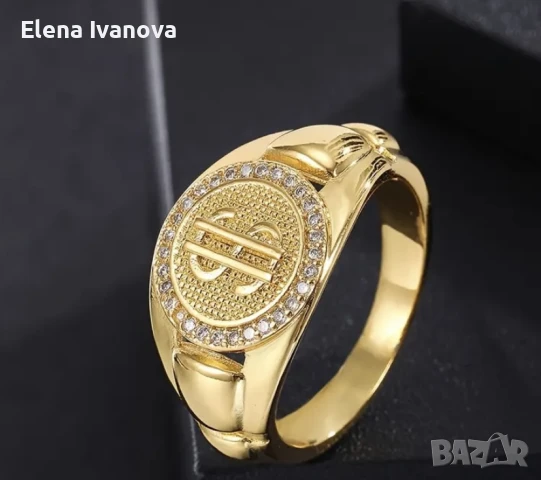 Уникален златен пръстен в луксозна кутия, снимка 2 - Пръстени - 51066168