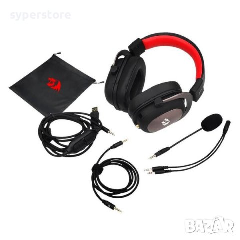 Слушалки с микрофон Геймърски Redragon Zeus 2 H510 Gaming Headset, снимка 4 - Слушалки и портативни колонки - 39216390