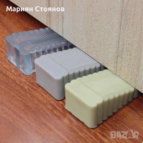 Стопер за врата подов за стена силиконов протектор буфер за врати, снимка 7 - Други стоки за дома - 39720498