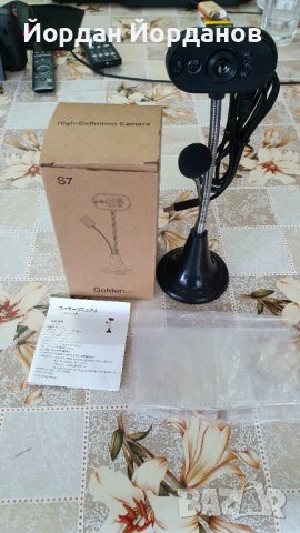 Камера за настолен комютър S7 Golden - Чисто нова, снимка 4 - Други - 40464882