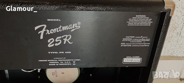 Fender Frontman 25R, снимка 7 - Китари - 53072802