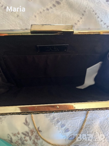 Zara нова чанта с  камъни, снимка 2 - Чанти - 51536324