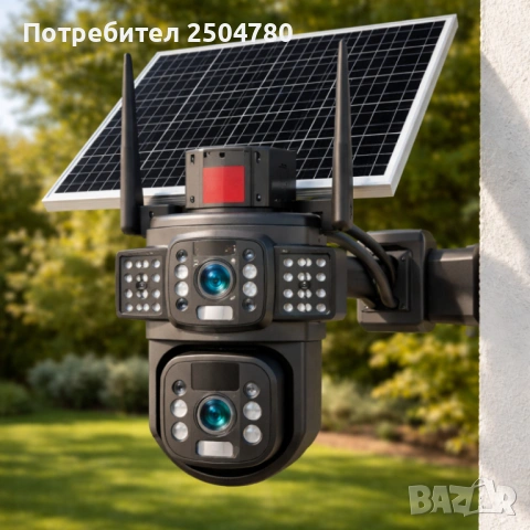 Соларна камера LYLU 4G със SIM карта - сигурност и спокойствие, снимка 3 - Камери - 53854489