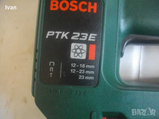 BOSCH PTK 23E Made in Germany ORIGINAL КОМБИНИРАН ЕЛЕКТРИЧЕСКИ ТАКЕР СКОБИ 12-23мм ПИРОНИ 23мм, снимка 4 - Други инструменти - 49328886