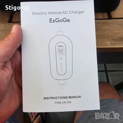 Преносимо зарядно за електромобил EzGoGo Type 2 (13A) – Смарт дисплей , снимка 8 - Аксесоари и консумативи - 56140439
