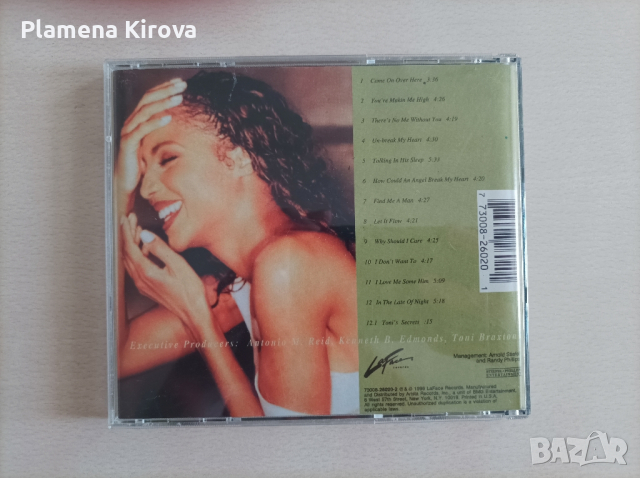 Музикален диск Tony Braxton - Secrets, снимка 2 - CD дискове - 44822811