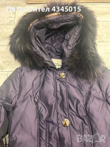 Дамско яке с естествена яка, снимка 2 - Якета - 53597083