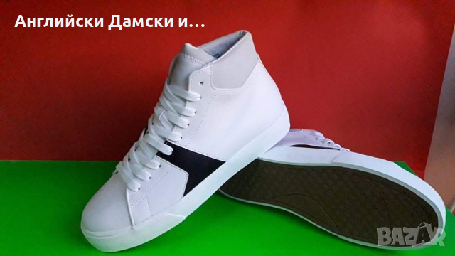 Английски мъжки кецове-ZARA , снимка 3 - Кецове - 36481406