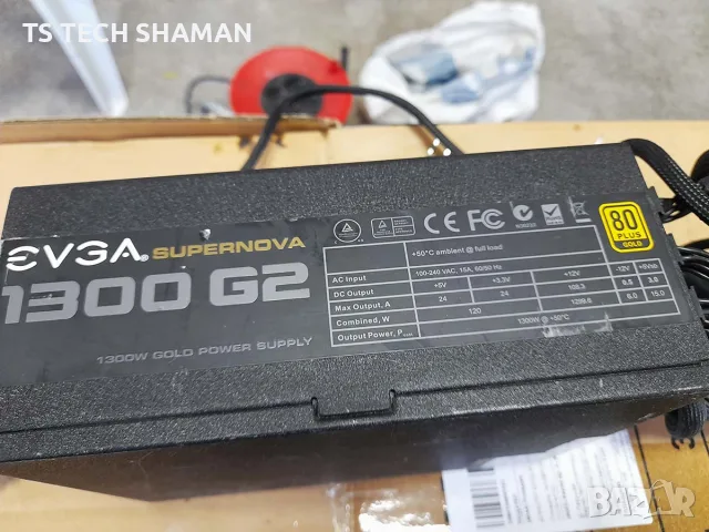 компютърно захранване 1300W (EVGA SUPERNOVA 1300 G2), снимка 4 - Захранвания и кутии - 56173053