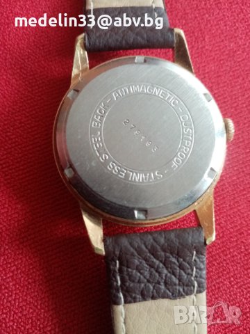 Herma De Lux стар френски механичен часовник, позлатен. , снимка 11 - Антикварни и старинни предмети - 42671265